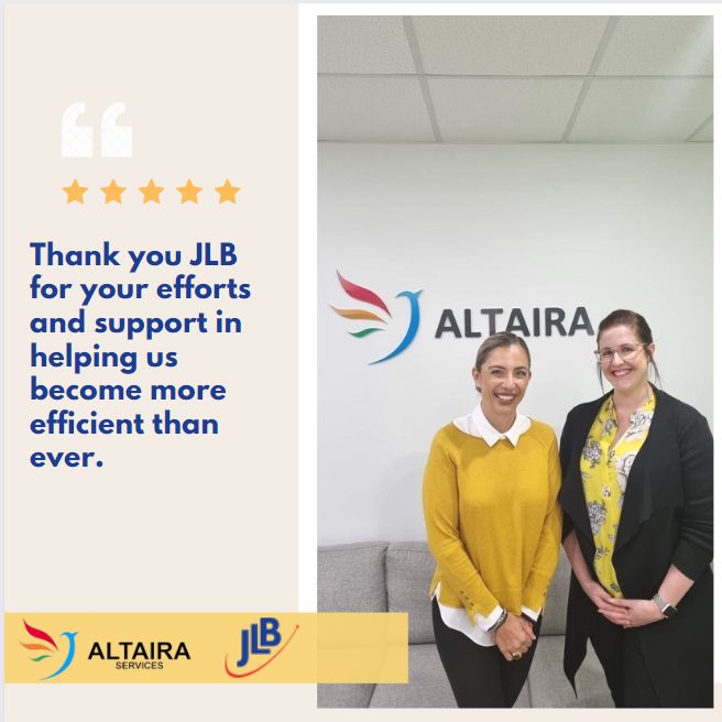 Thank you Altaira Services for choosing JLB Track.