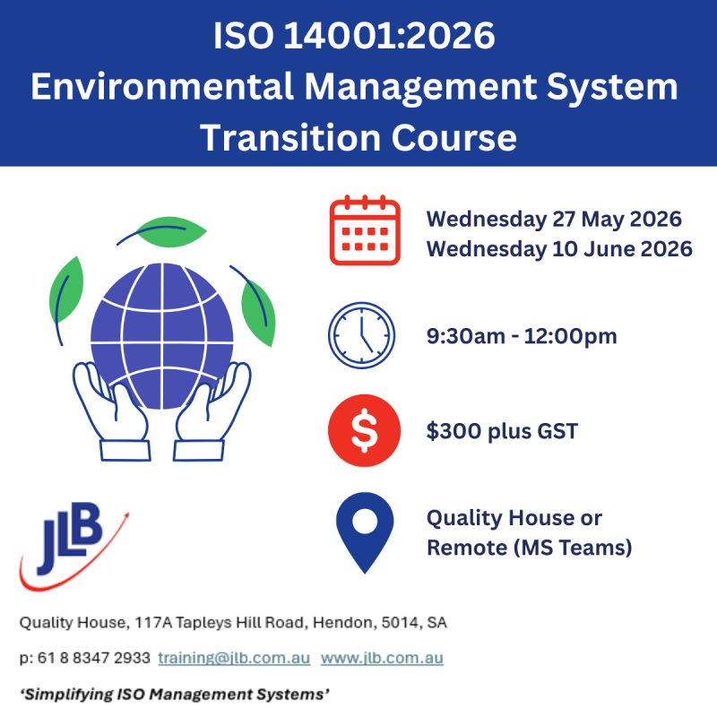 ISO 14001:2026 Transition Training