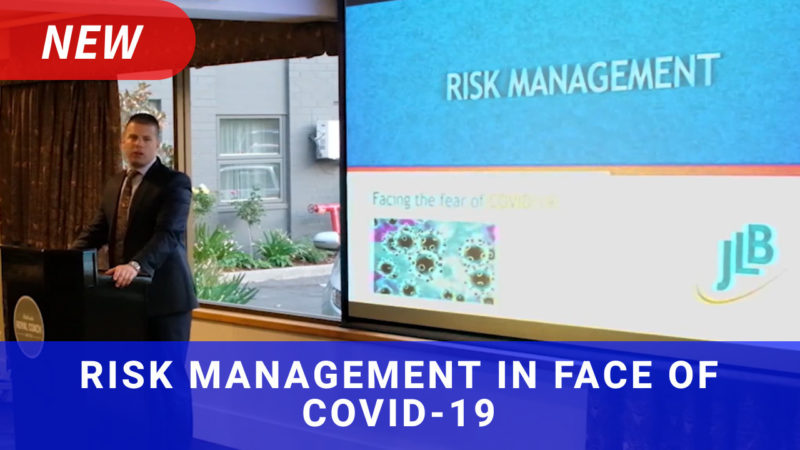 Video: Risk management in the face of COVID-19