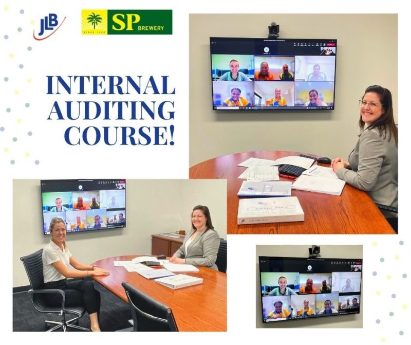 JLB & SP Brewery's International Internal Auditing Course Success!